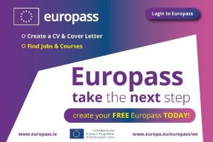 Europass: take the next step! Create a CV and cover letter, find jobs and courses with Europass